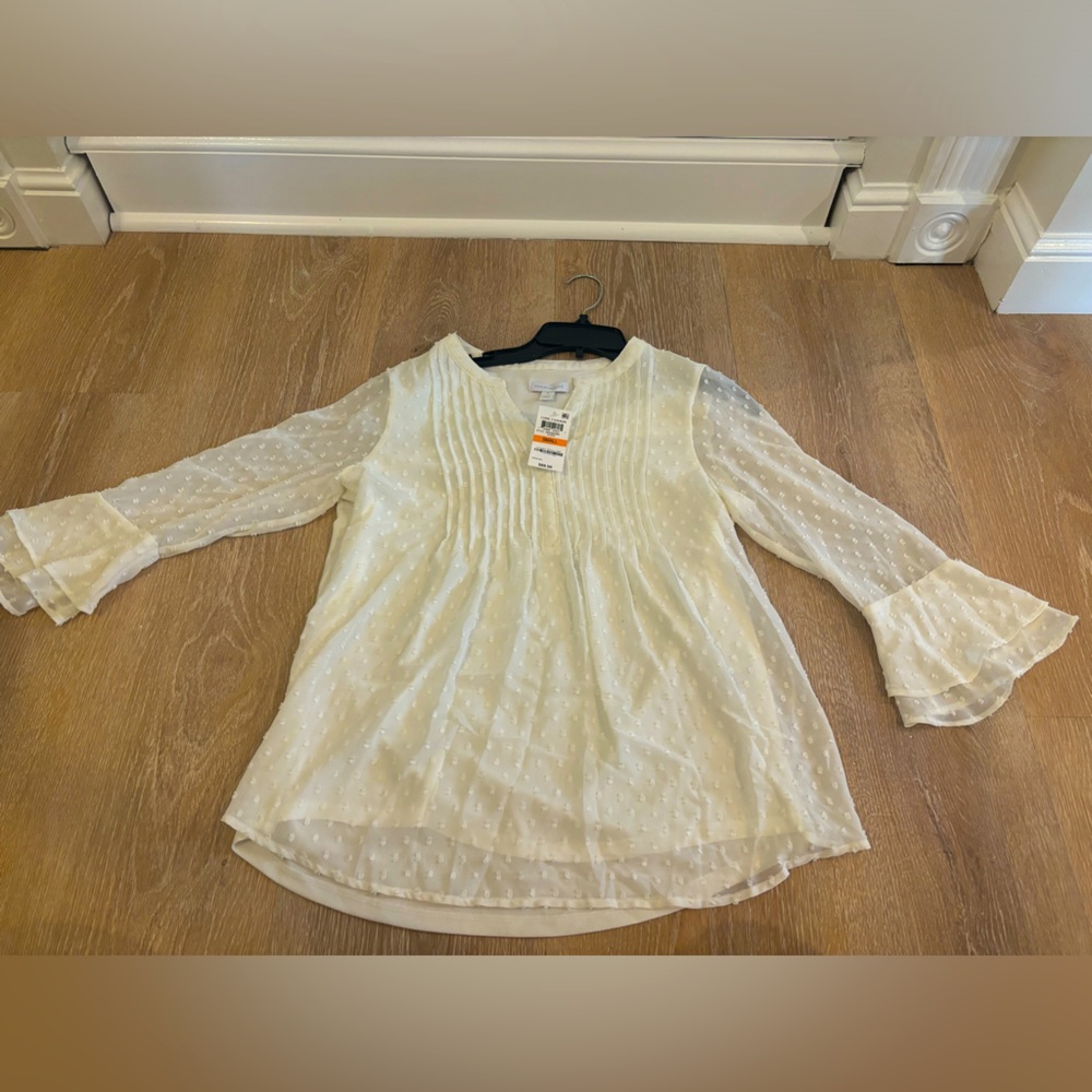 Charter Club Blouse 🤍 NWT Size Small